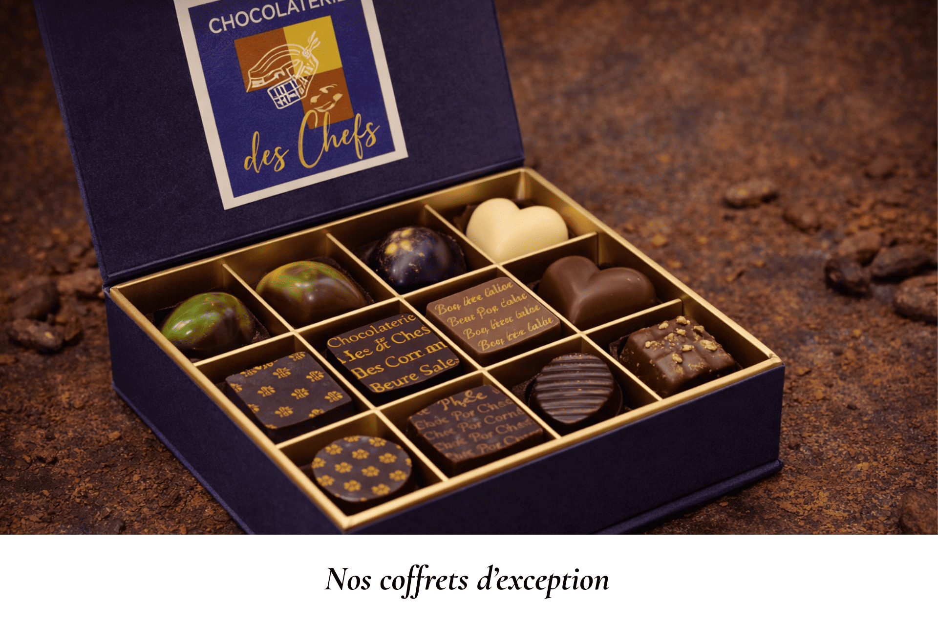 Nos coffrets d'exception