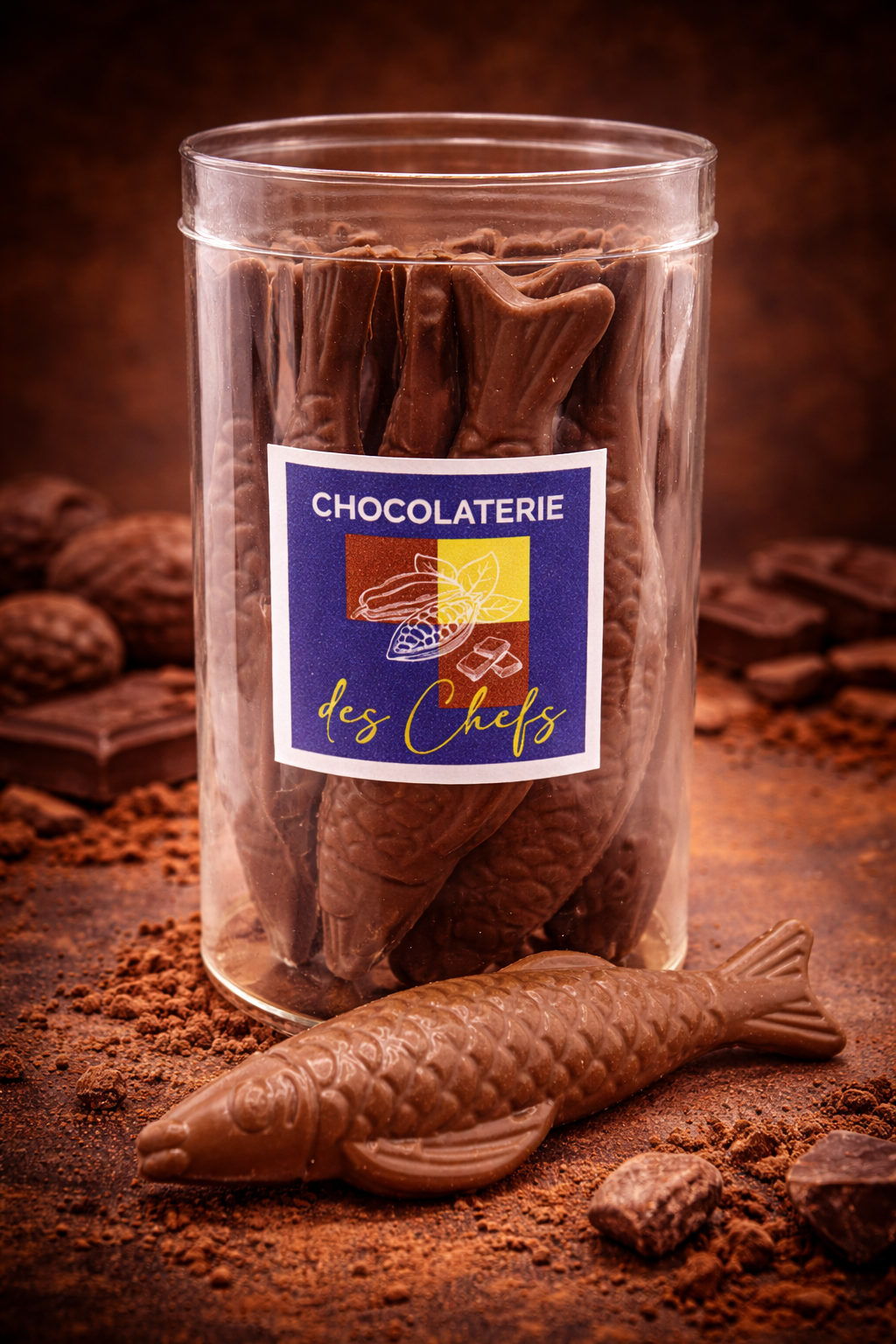 Poissons chocolat